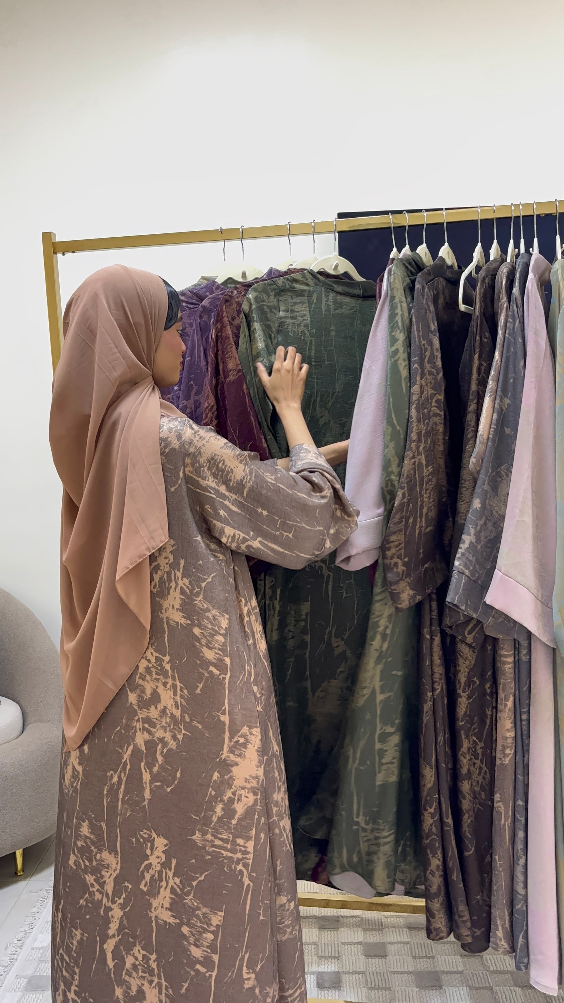Golden Sand Abaya