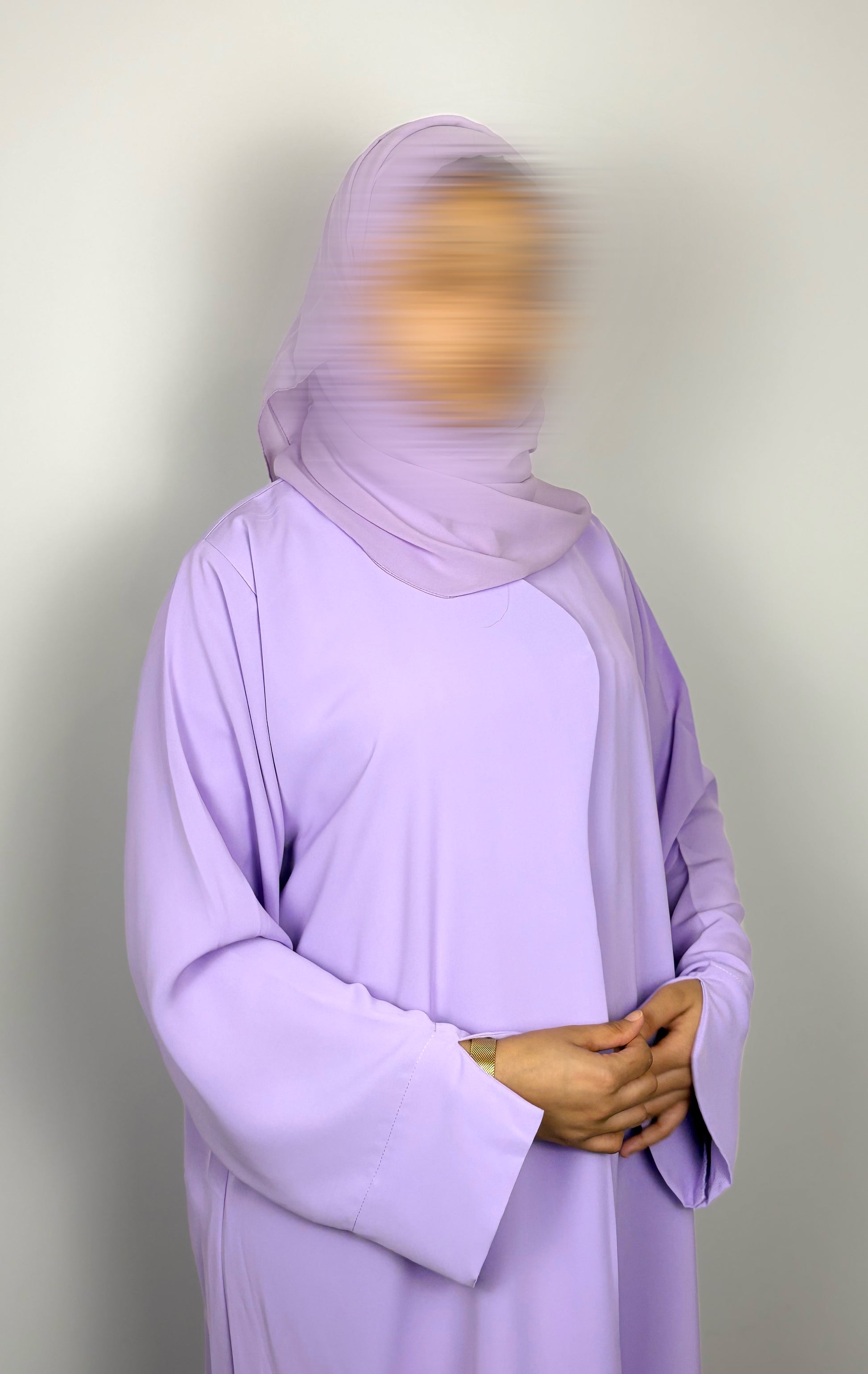 Soft Lilac Abaya
