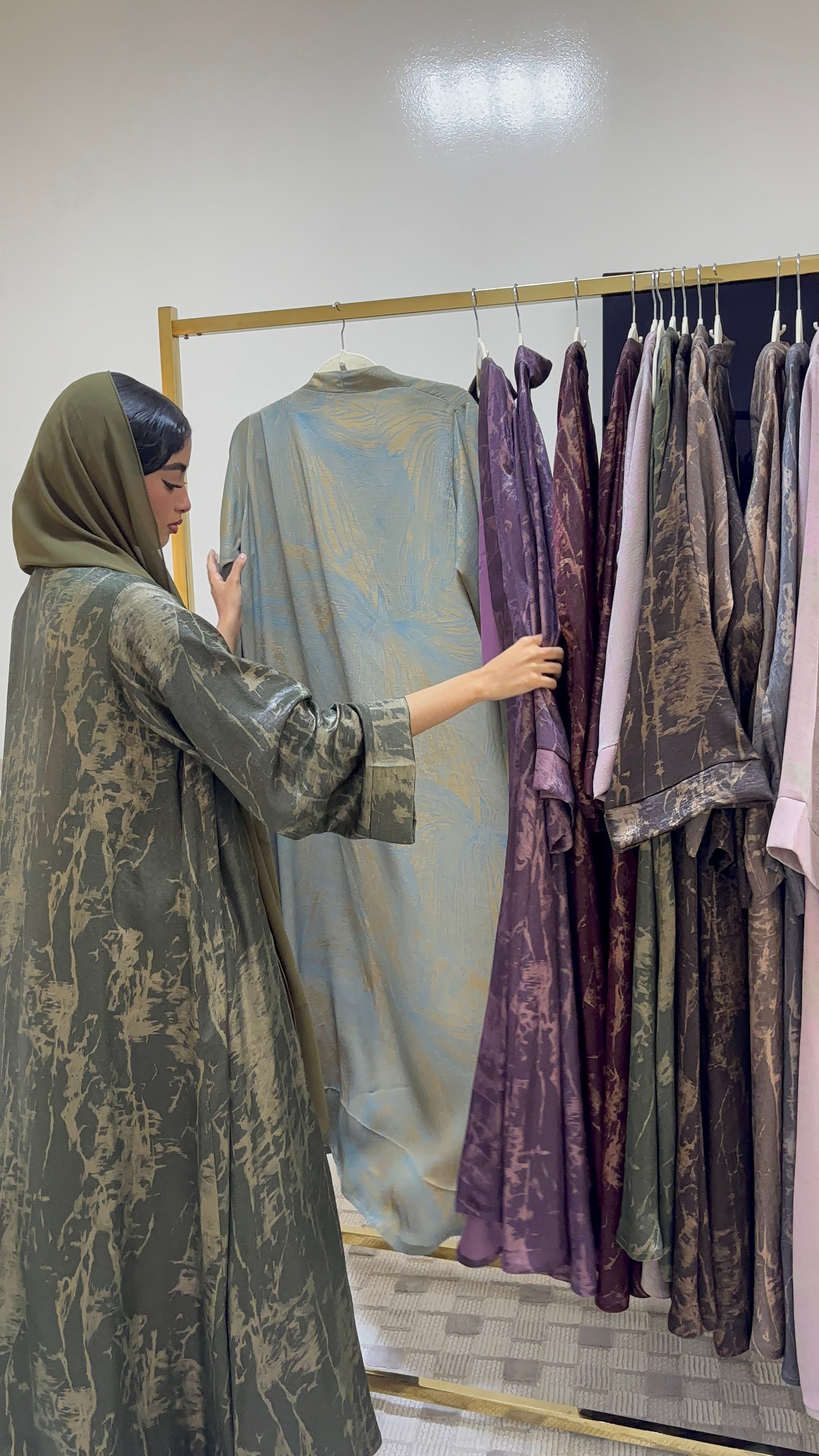 Emerald Haze Abaya
