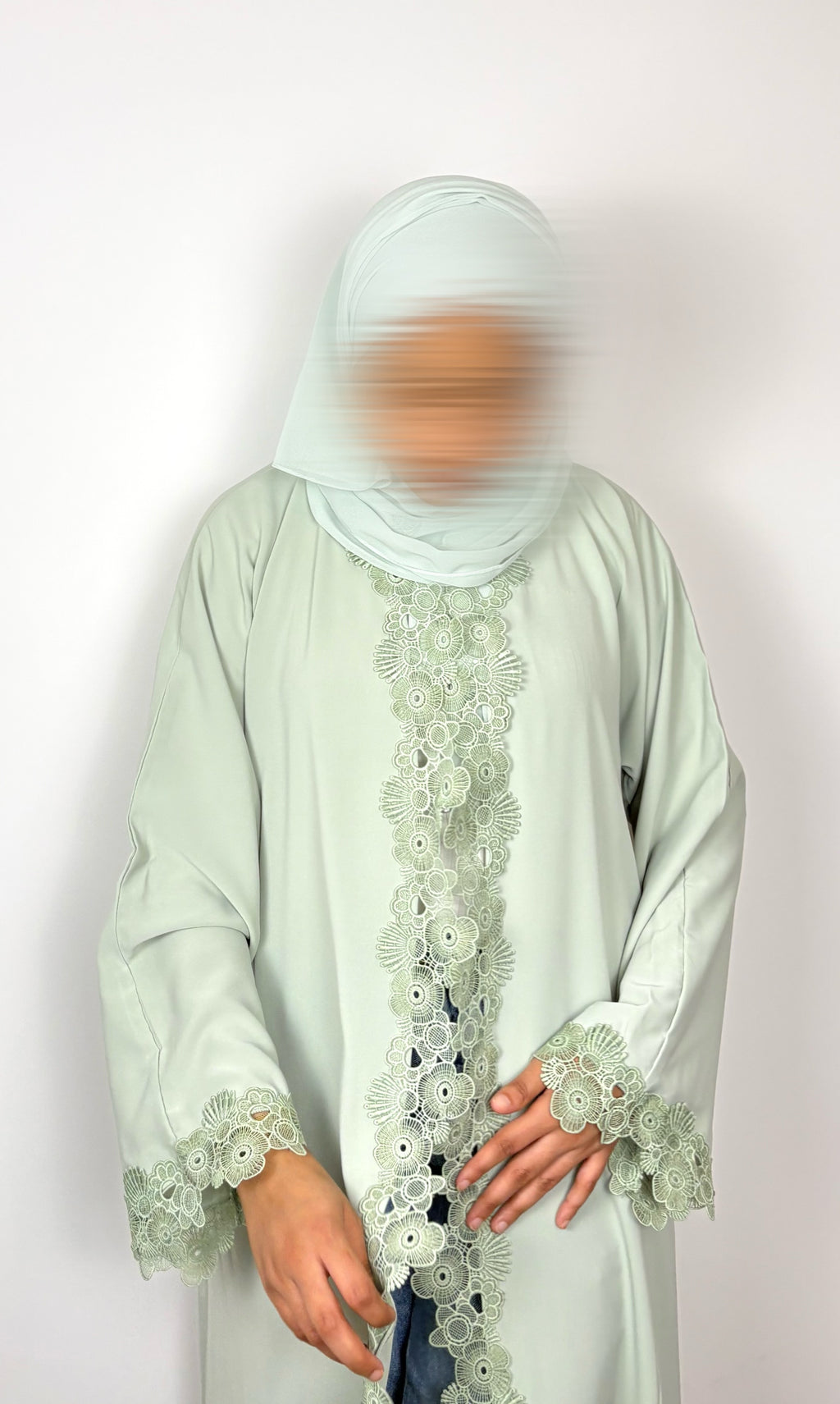 Botanical Lace Abaya