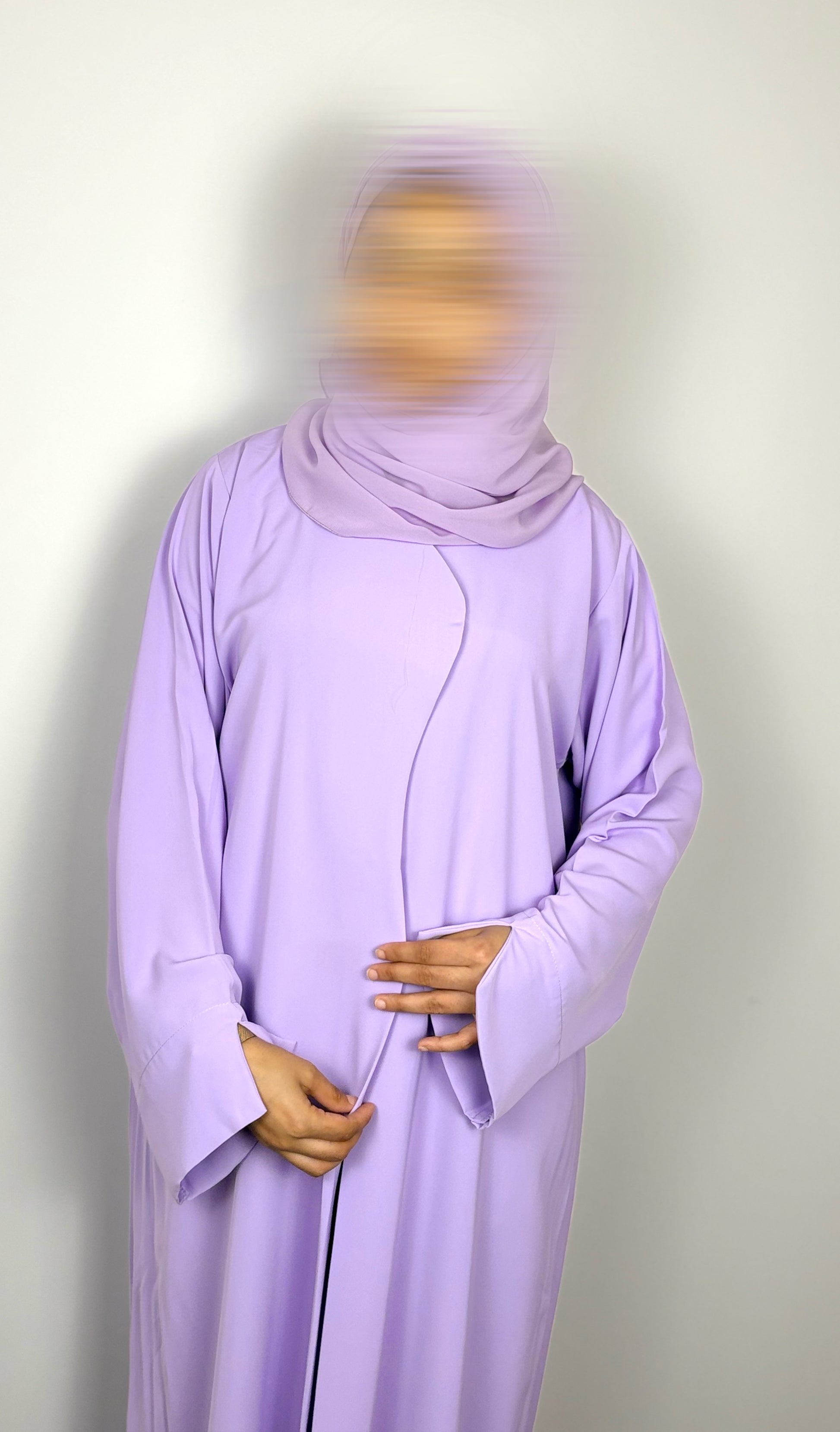 Soft Lilac Abaya