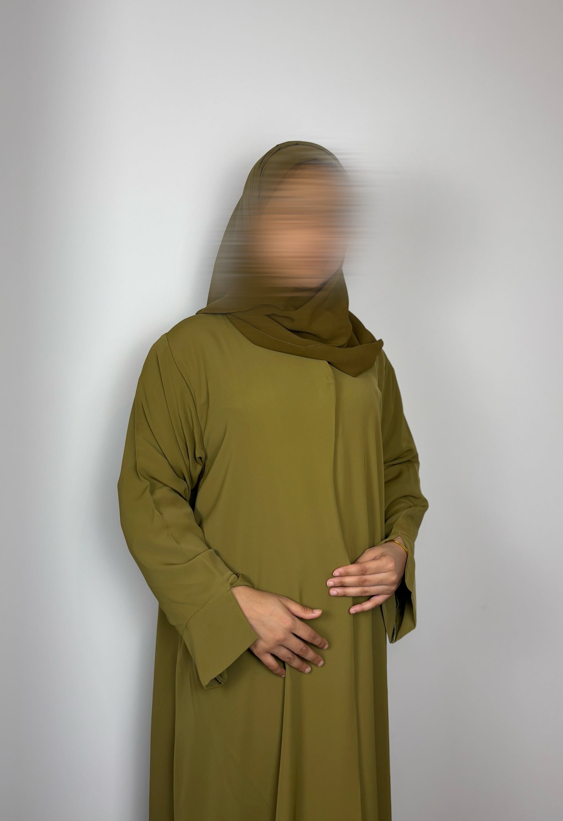 Earthy Olive Abaya