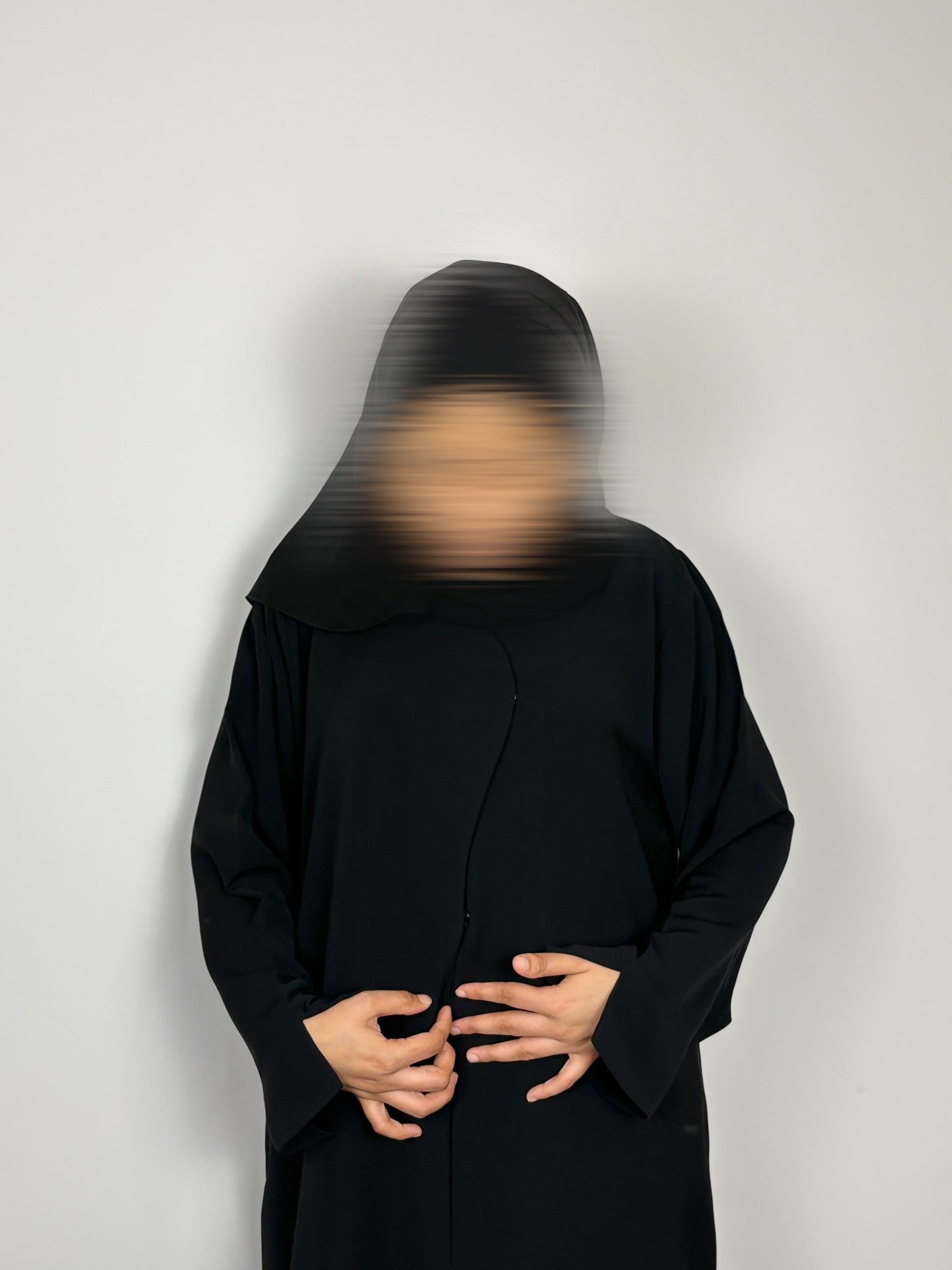 Midnight  Black Noir Abaya