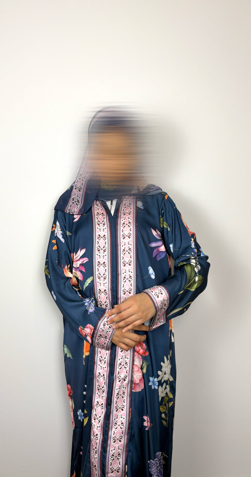 Sapphire Floral Dream Abaya