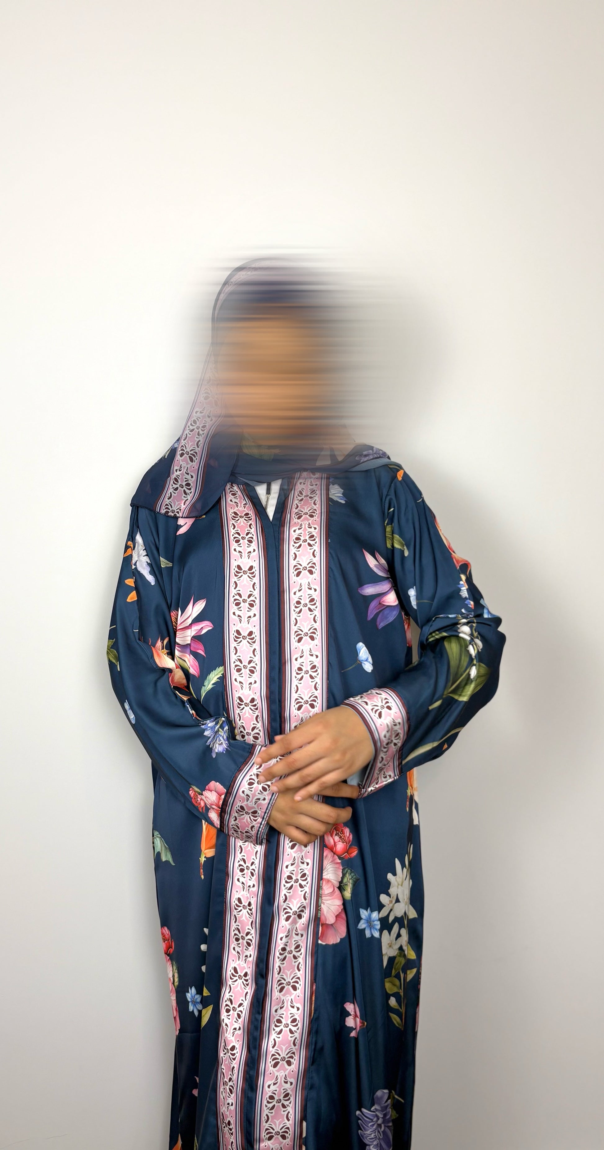Sapphire Floral Dream Abaya