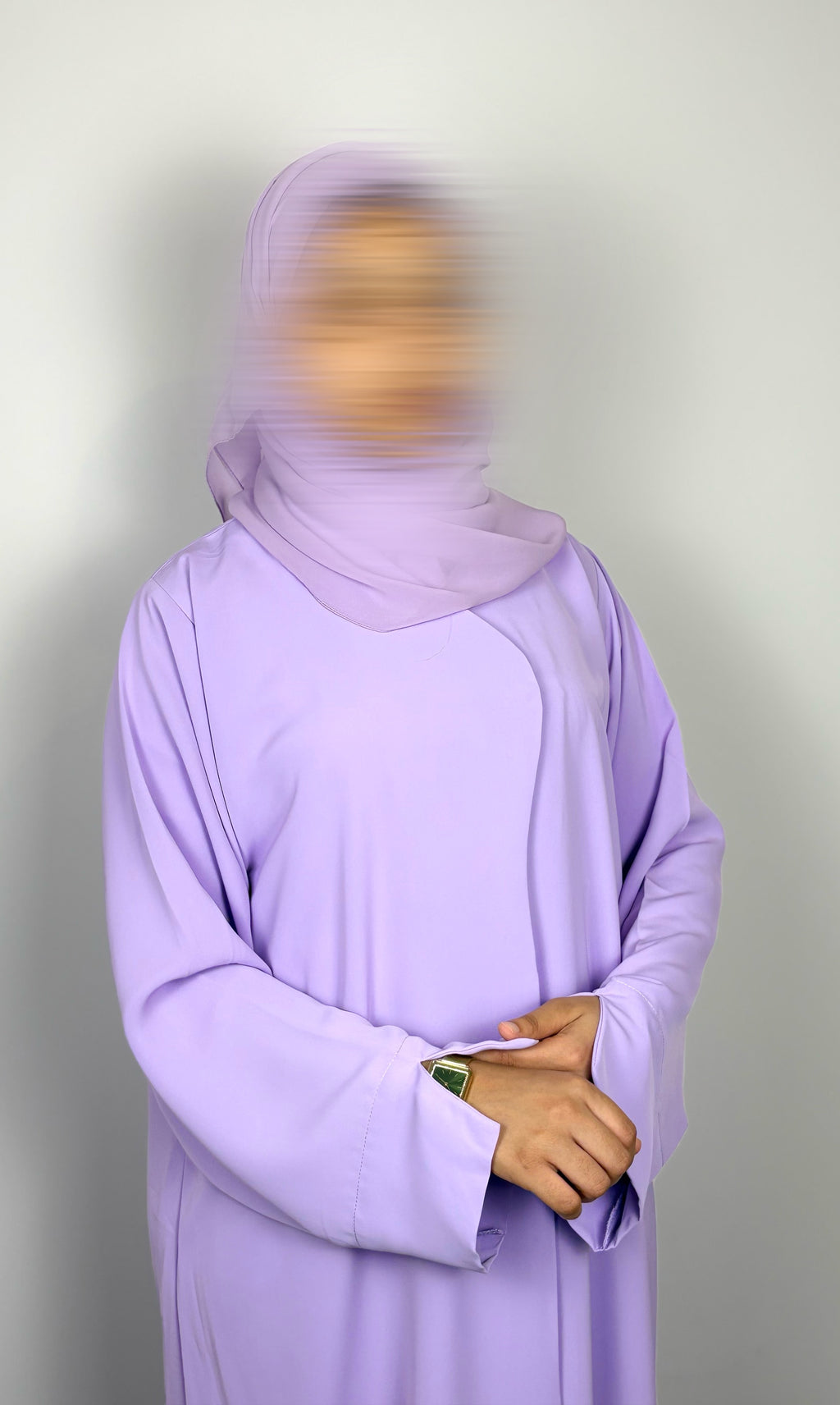 Soft Lilac Abaya