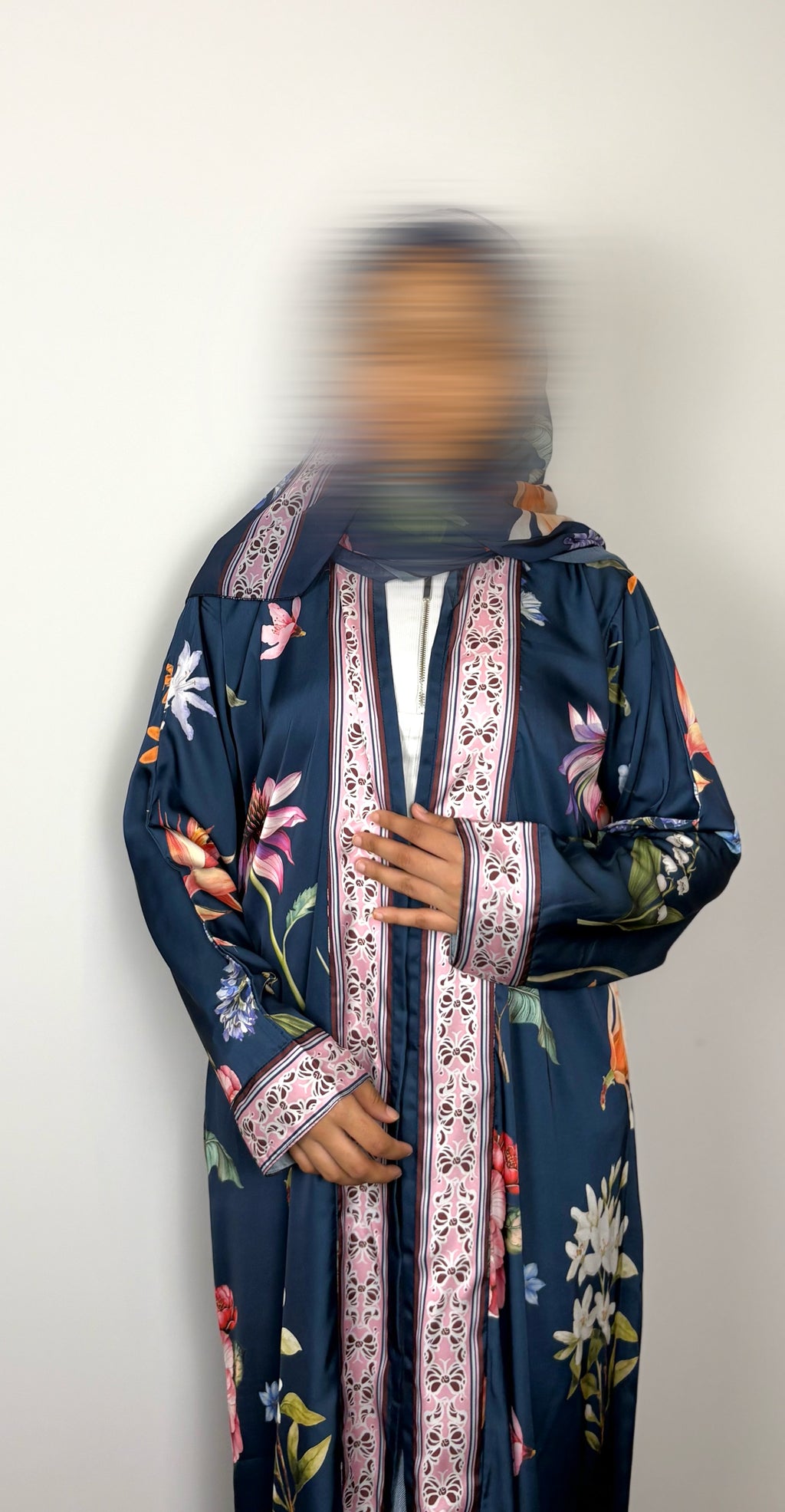 Sapphire Floral Dream Abaya