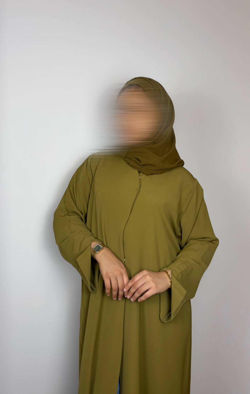 Earthy Olive Abaya