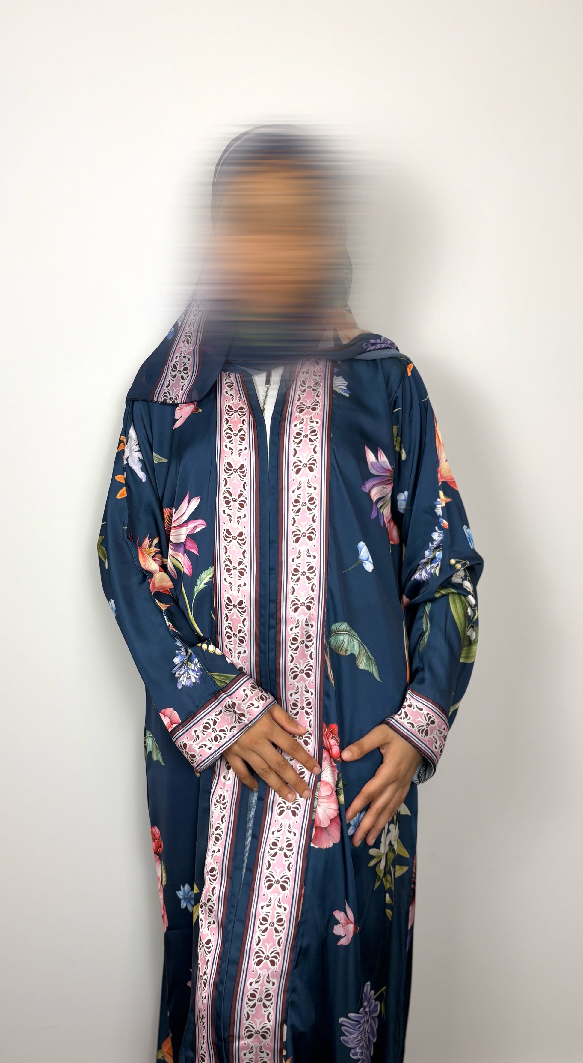 Sapphire Floral Dream Abaya