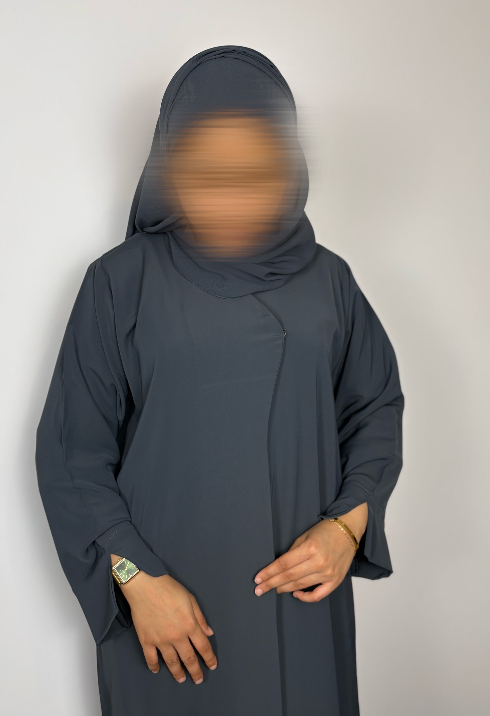 Graphite Luxe Abaya
