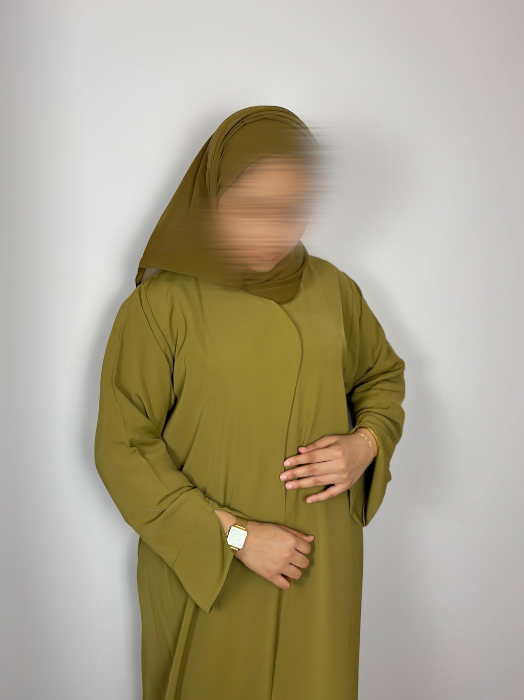 Earthy Olive Abaya