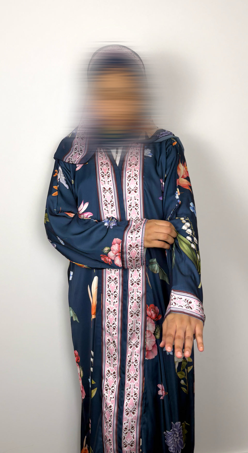 Sapphire Floral Dream Abaya