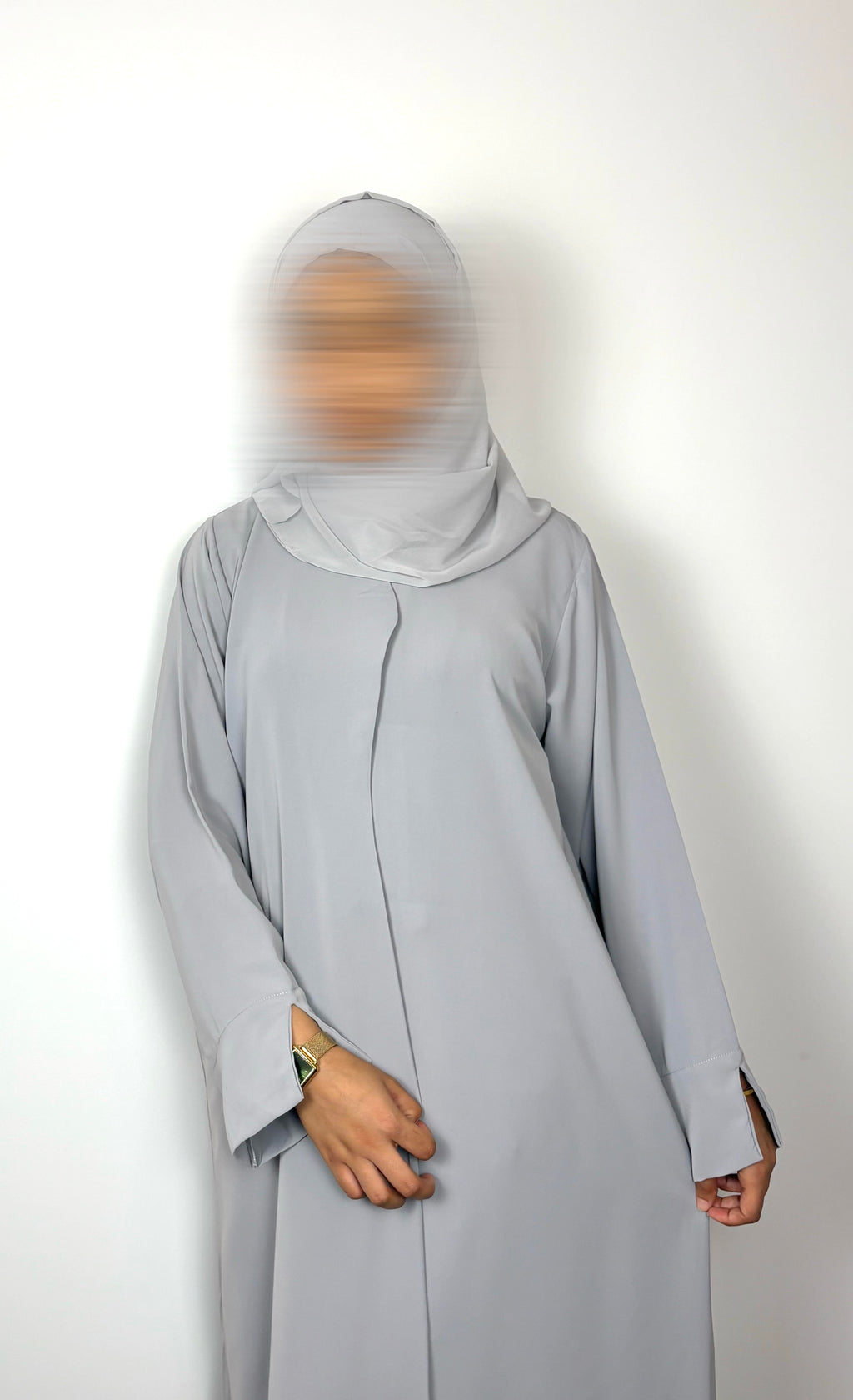 Silver Mist Abaya