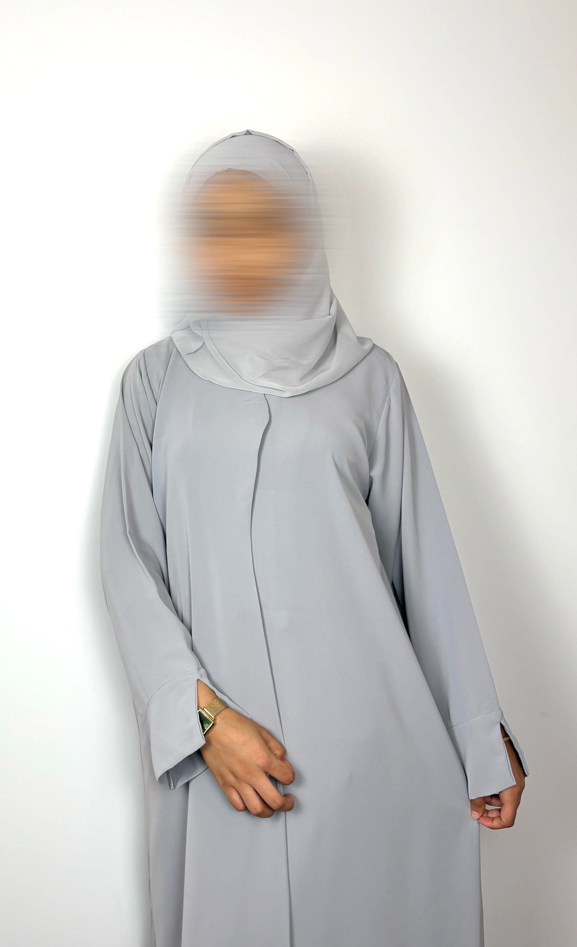 Silver Mist Abaya
