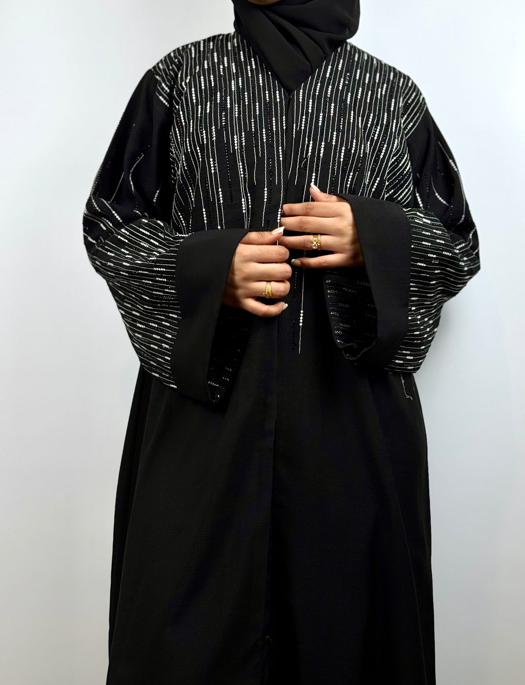 Skyline Stitch Abaya