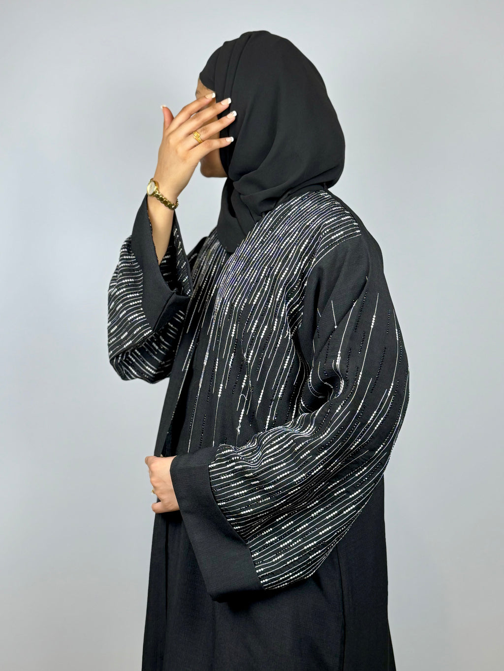 Skyline Stitch Abaya