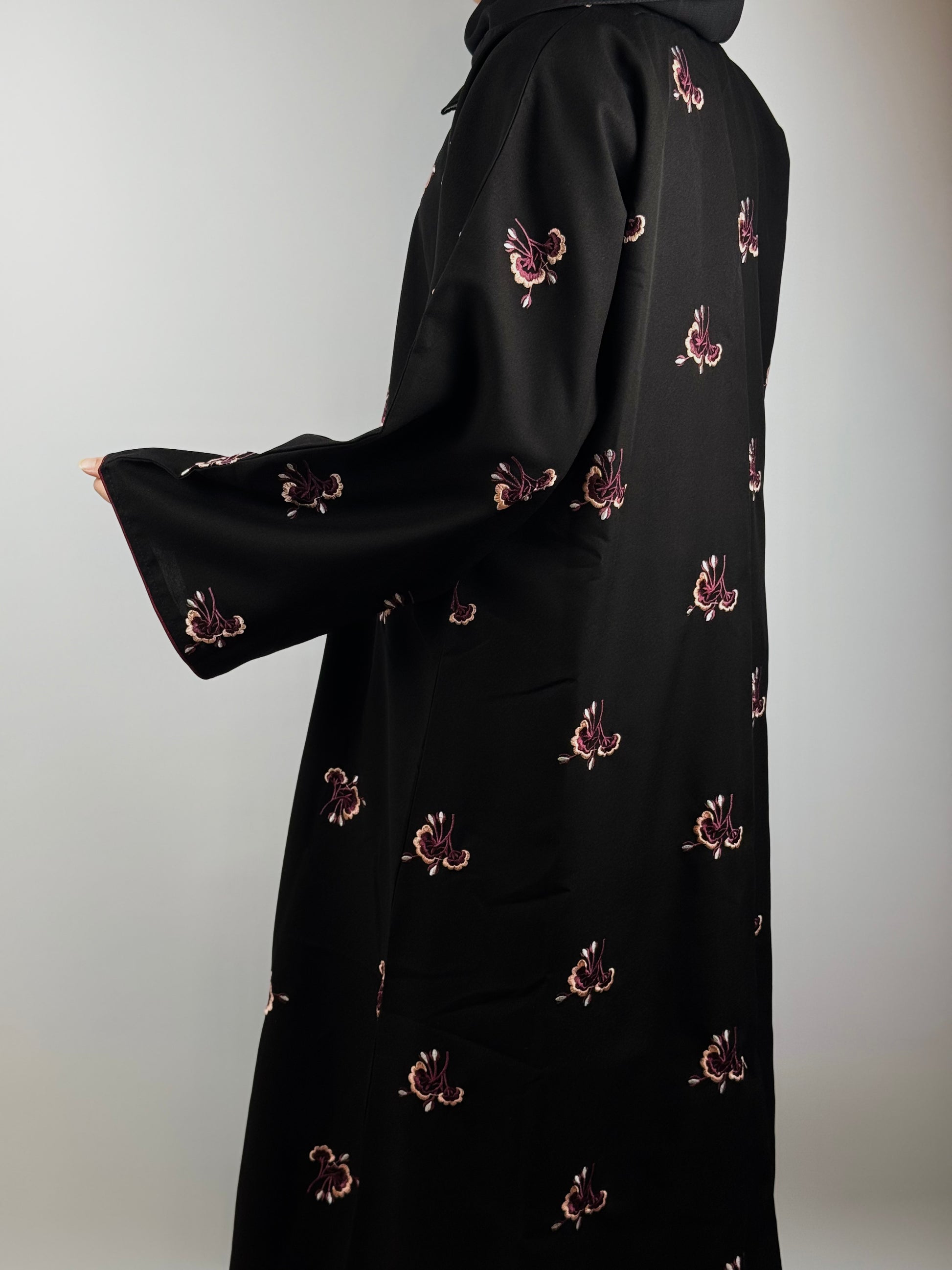 Pink Blossom Abaya